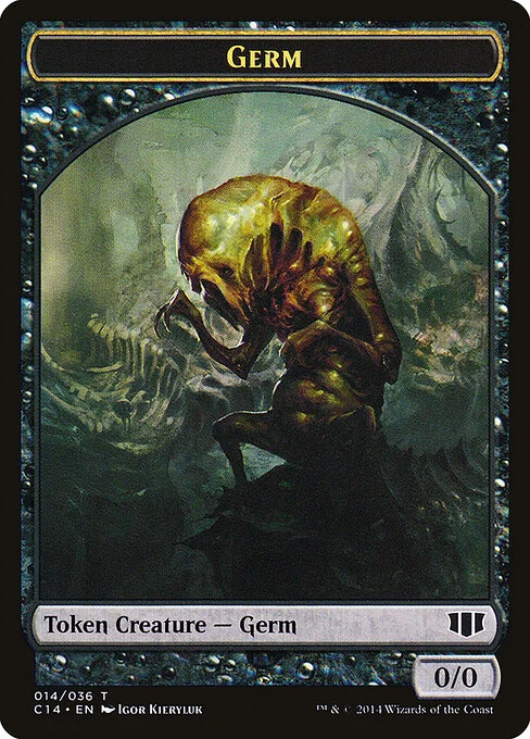 Germ, carta Magic di tipo Token Creature — Germ illustrata da Igor Kieryluk