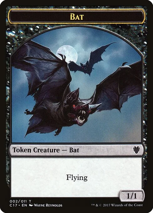 Bat, carta Magic di tipo Token Creature — Bat illustrata da Wayne Reynolds