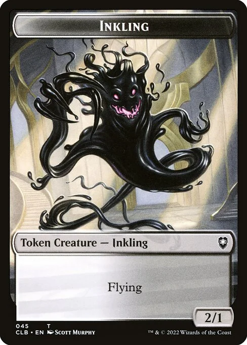 Inkling, carta Magic di tipo Token Creature — Inkling illustrata da Scott Murphy