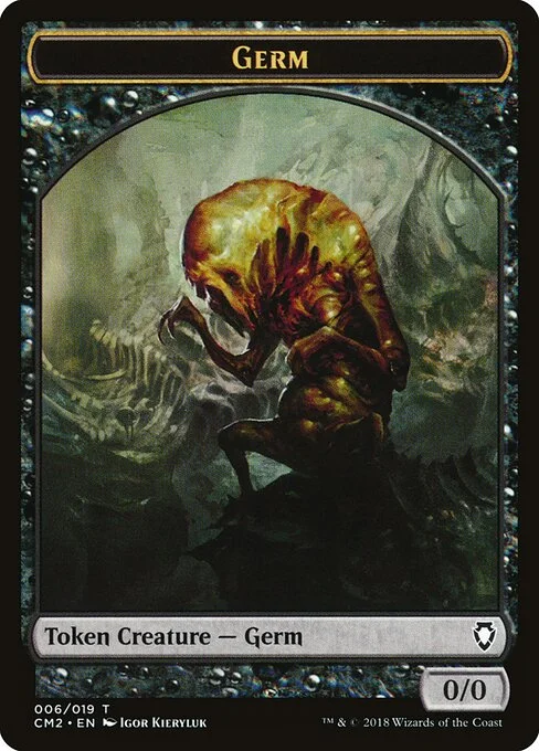 Germ, carta Magic di tipo Token Creature — Germ illustrata da Igor Kieryluk