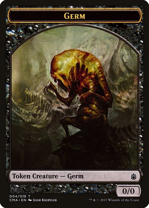 Germ, carta Magic di tipo Token Creature — Germ illustrata da Igor Kieryluk