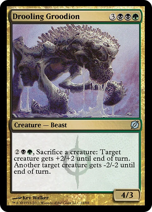 Drooling Groodion, carta Magic di tipo Creature — Beast illustrata da Kev Walker