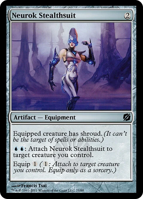 Neurok Stealthsuit, carta Magic di tipo Artifact — Equipment illustrata da Francis Tsai