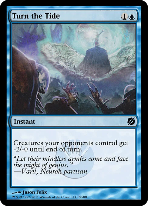 Turn the Tide, carta Magic di tipo Instant illustrata da Jason Felix