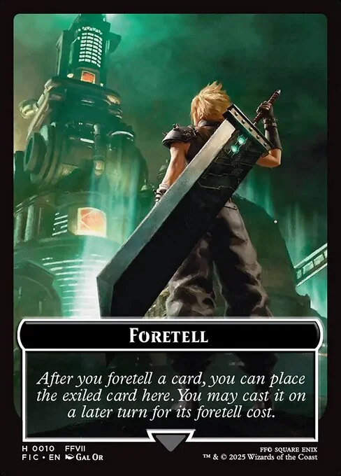 Foretell, carta Magic di tipo Card illustrata da Gal Or