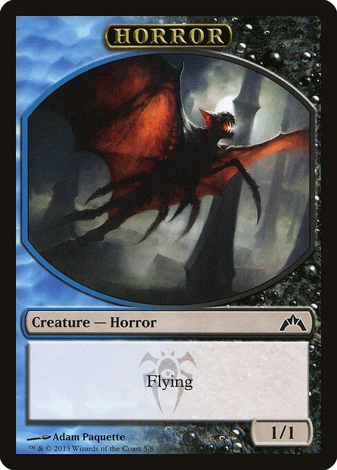 Horror, carta Magic di tipo Token Creature — Horror illustrata da Adam Paquette