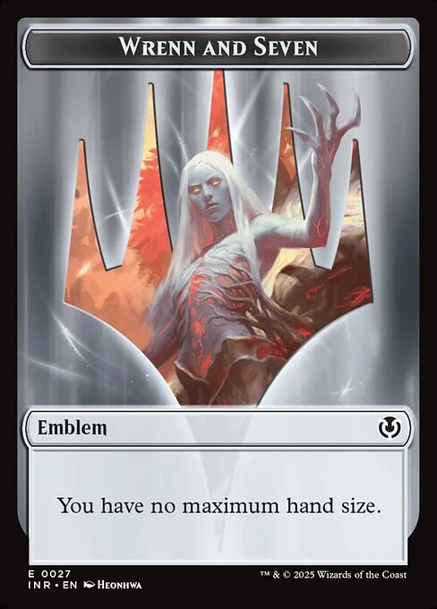 Wrenn and Seven Emblem, carta Magic di tipo Emblem illustrata da Heonhwa