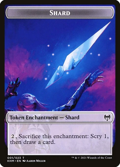 Shard, carta Magic di tipo Token Enchantment — Shard illustrata da Aaron Miller
