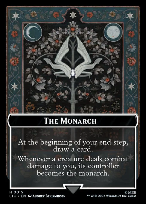 The Monarch, carta Magic di tipo Card illustrata da Audrey Benjaminsen