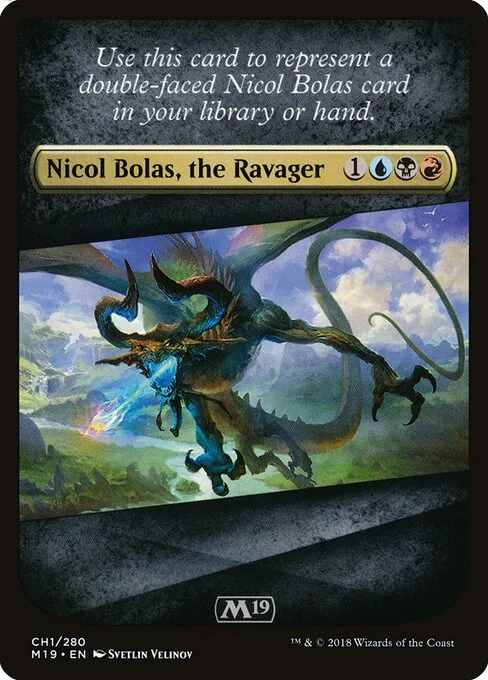 Core Set 2019 Checklist, carta Magic di tipo Card illustrata da Svetlin Velinov