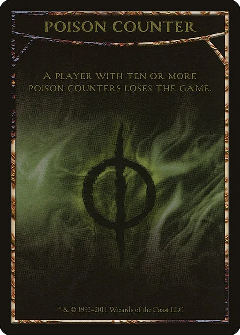 Poison Counter, carta Magic di tipo Card