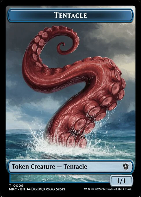 Tentacle, carta Magic di tipo Token Creature — Tentacle illustrata da Dan Murayama Scott
