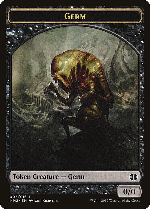 Germ, carta Magic di tipo Token Creature — Germ illustrata da Igor Kieryluk