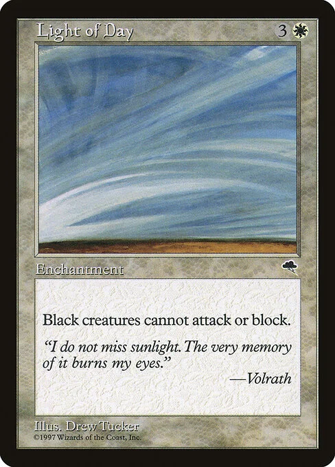 Light of Day, carta Magic di tipo Enchantment illustrata da Drew Tucker