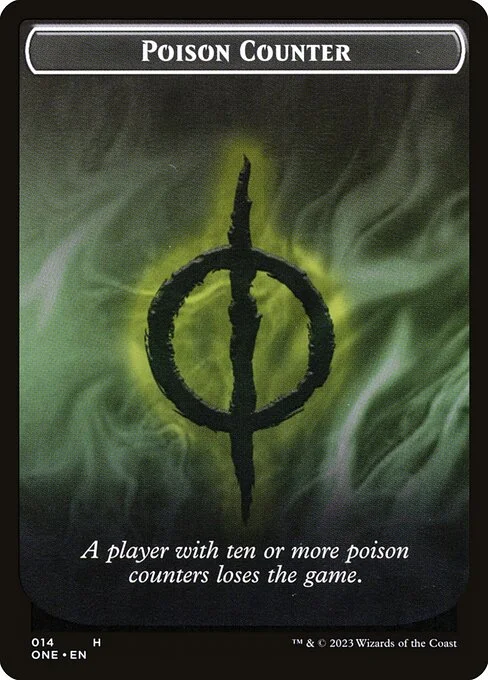 Poison Counter, carta Magic di tipo Card