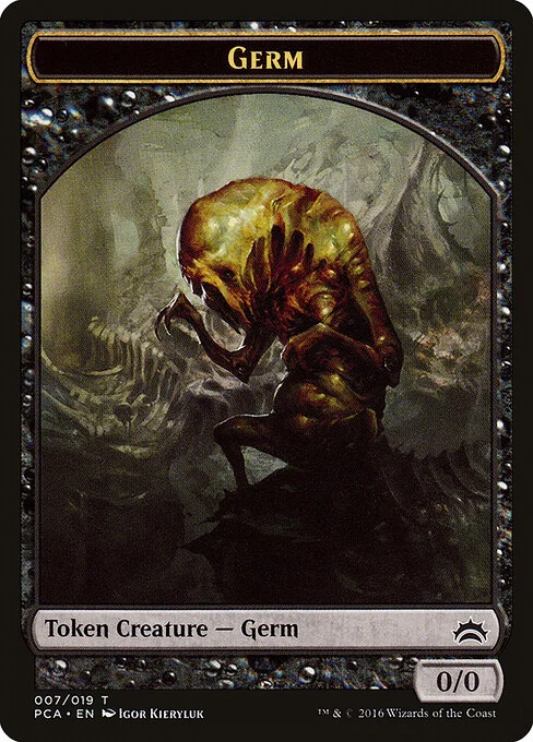 Germ, carta Magic di tipo Token Creature — Germ illustrata da Igor Kieryluk