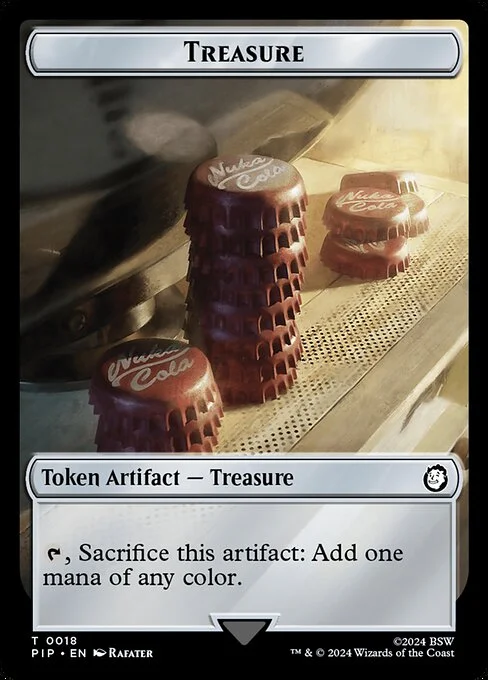 Treasure, carta Magic di tipo Token Artifact — Treasure illustrata da Rafater