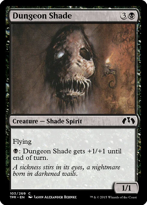 Dungeon Shade, carta Magic di tipo Creature — Shade Spirit illustrata da Jason Alexander Behnke