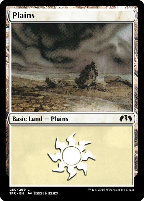 Plains, carta Magic di tipo Basic Land — Plains illustrata da Terese Nielsen