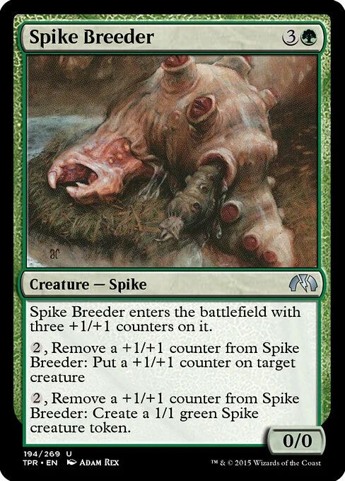 Spike Breeder, carta Magic di tipo Creature — Spike illustrata da Adam Rex