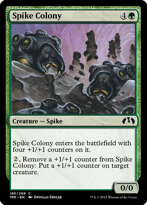 Spike Colony, carta Magic di tipo Creature — Spike illustrata da Douglas Shuler