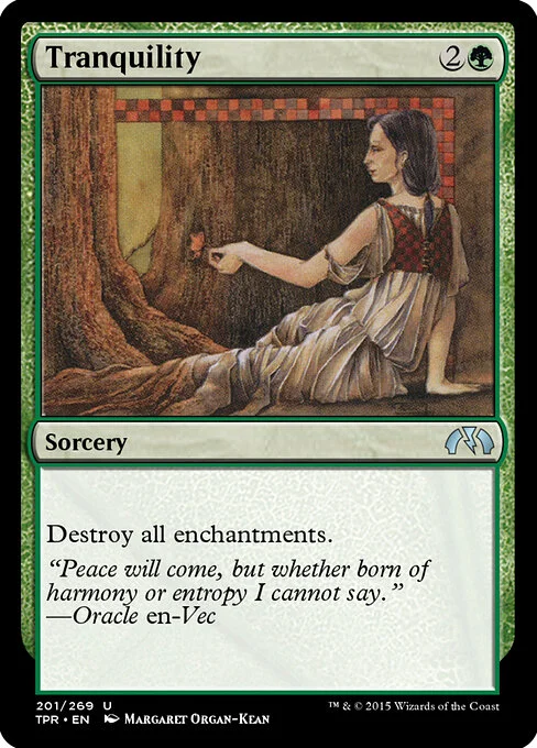 Tranquility, carta Magic di tipo Sorcery illustrata da Margaret Organ-Kean
