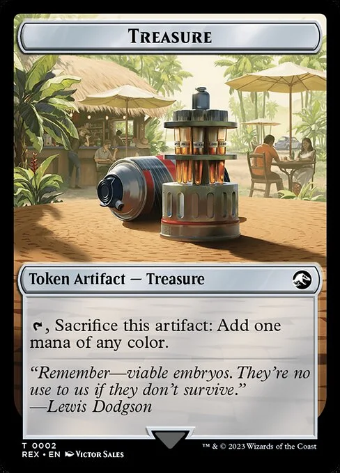 Treasure, carta Magic di tipo Token Artifact — Treasure illustrata da Victor Sales