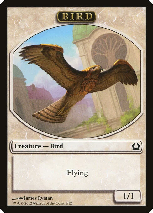 Bird, carta Magic di tipo Token Creature — Bird illustrata da James Ryman