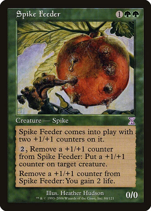 Spike Feeder, carta Magic di tipo Creature — Spike illustrata da Heather Hudson