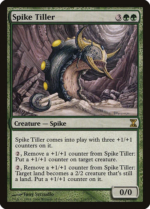 Spike Tiller, carta Magic di tipo Creature — Spike illustrata da Tony Szczudlo
