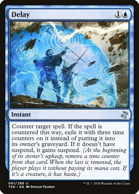 Delay, carta Magic di tipo Instant illustrata da Svetlin Velinov