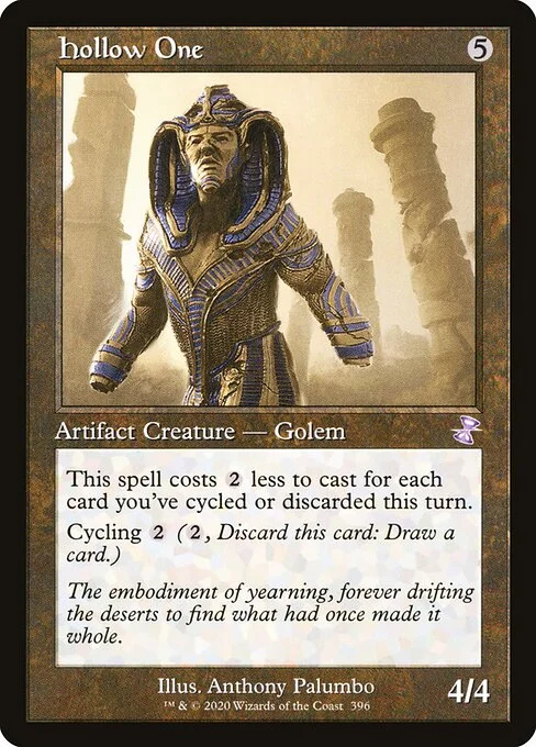 Hollow One, carta Magic di tipo Artifact Creature — Golem illustrata da Anthony Palumbo