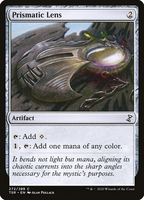 Prismatic Lens, carta Magic di tipo Artifact illustrata da Alan Pollack