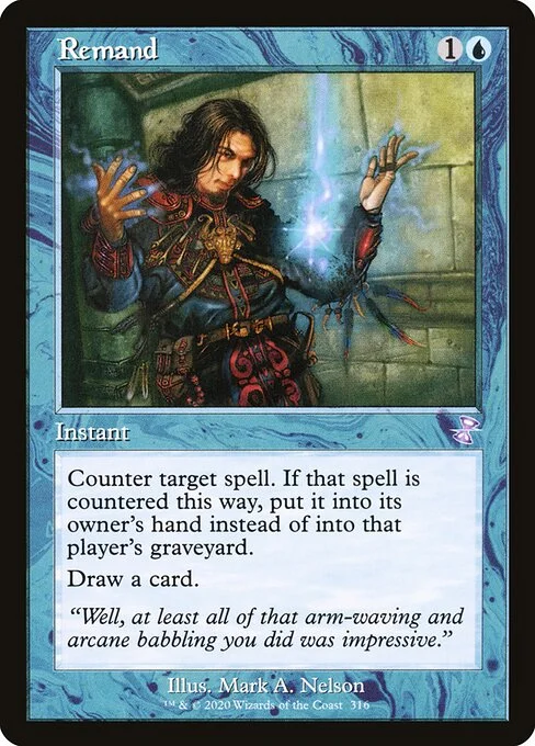 Remand, carta Magic di tipo Instant illustrata da Mark A. Nelson