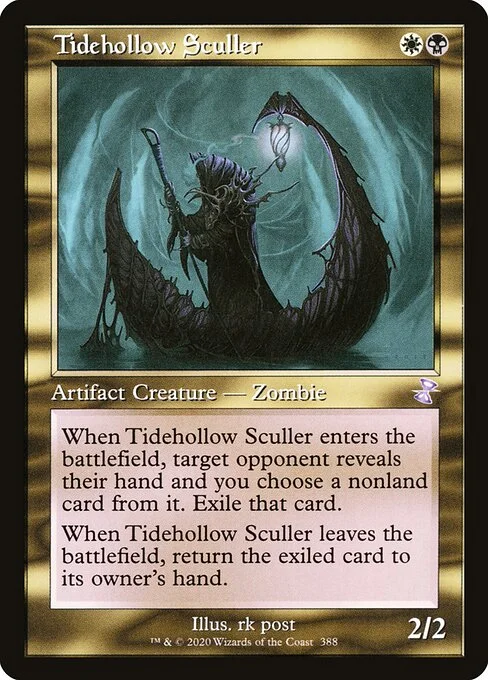 Tidehollow Sculler, carta Magic di tipo Artifact Creature — Zombie illustrata da rk post