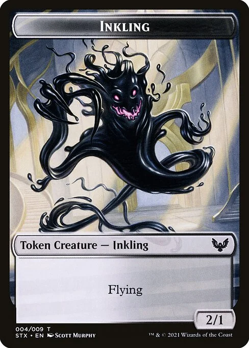 Inkling, carta Magic di tipo Token Creature — Inkling illustrata da Scott Murphy