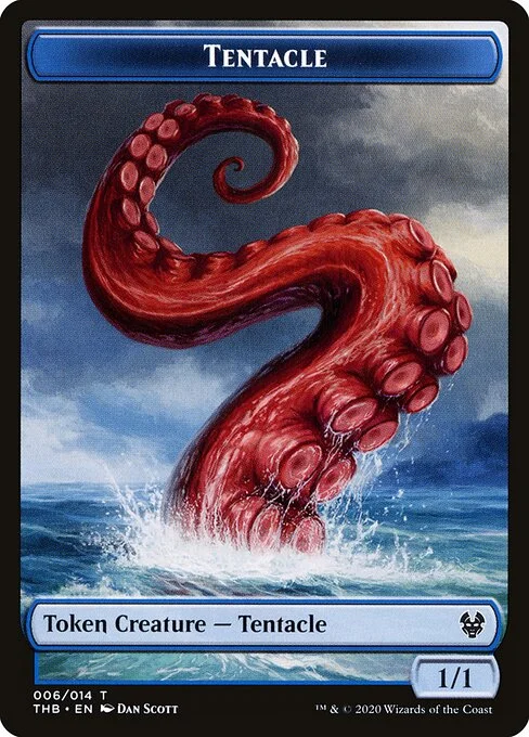 Tentacle, carta Magic di tipo Token Creature — Tentacle illustrata da Dan Murayama Scott