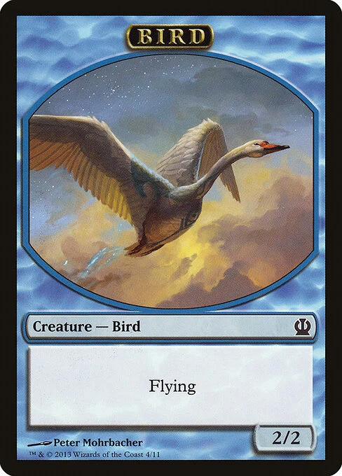 Bird, carta Magic di tipo Token Creature — Bird illustrata da Peter Mohrbacher