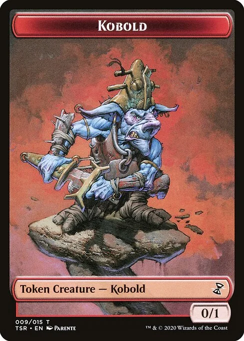Kobolds of Kher Keep, carta Magic di tipo Token Creature — Kobold illustrata da Paolo Parente