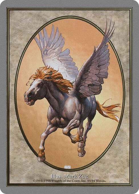 Pegasus, carta Magic di tipo Token Creature — Pegasus illustrata da Mark Zug