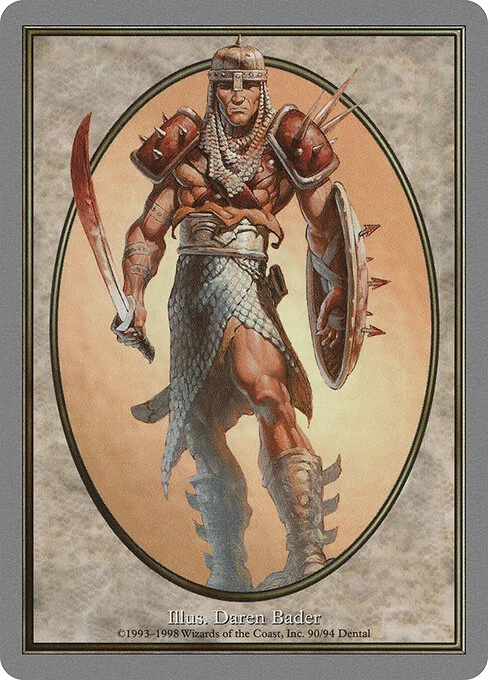 Soldier, carta Magic di tipo Token Creature — Soldier illustrata da Daren Bader