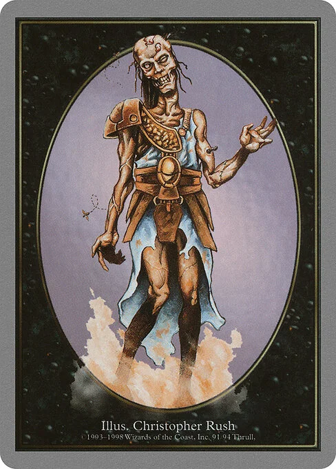 Zombie, carta Magic di tipo Token Creature — Zombie illustrata da Christopher Rush
