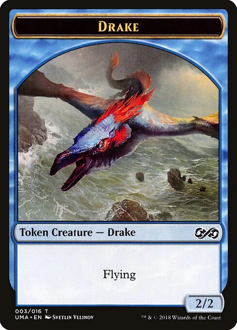 Drake, carta Magic di tipo Token Creature — Drake illustrata da Svetlin Velinov