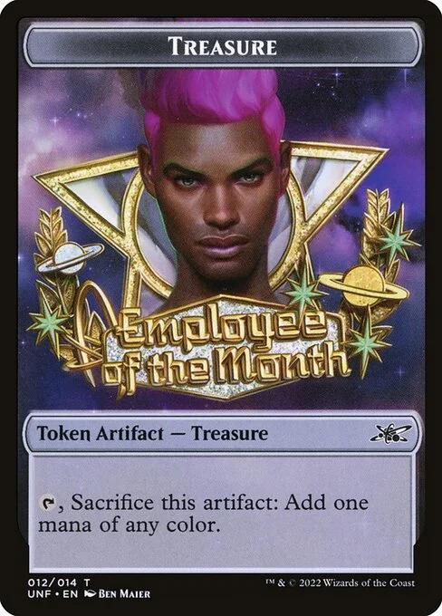 Treasure, carta Magic di tipo Token Artifact — Treasure illustrata da Ben Maier