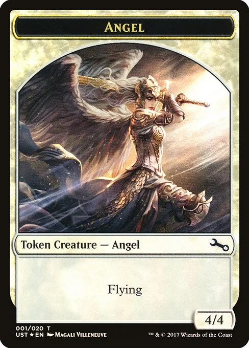 Angel // Angel, carta Magic di tipo Token Creature — Angel // Token illustrata da Magali Villeneuve