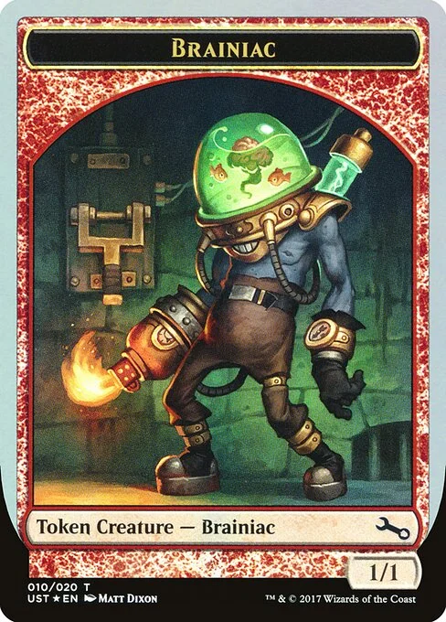 Brainiac, carta Magic di tipo Token Creature — Brainiac illustrata da Matt Dixon