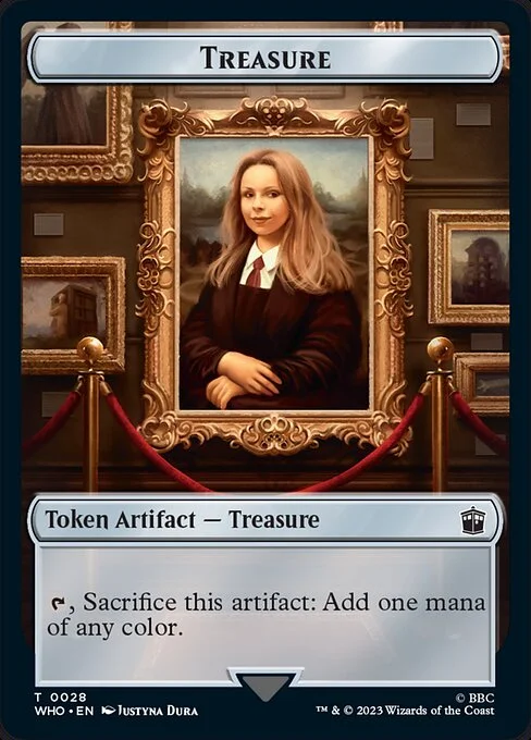 Treasure, carta Magic di tipo Token Artifact — Treasure illustrata da Justyna Dura