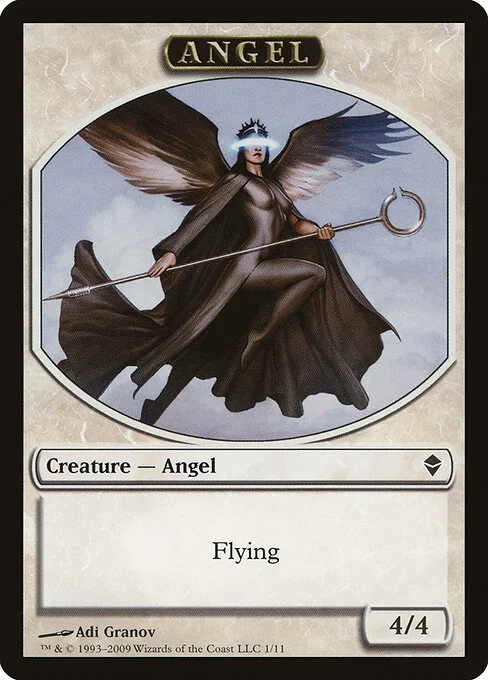 Angel, carta Magic di tipo Token Creature — Angel illustrata da Adi Granov