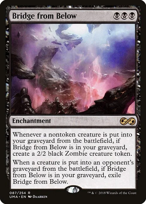 Bridge from Below, carta Magic di tipo Enchantment illustrata da Daarken