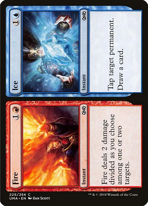 Fire // Ice, carta Magic di tipo Instant // Instant illustrata da Dan Murayama Scott